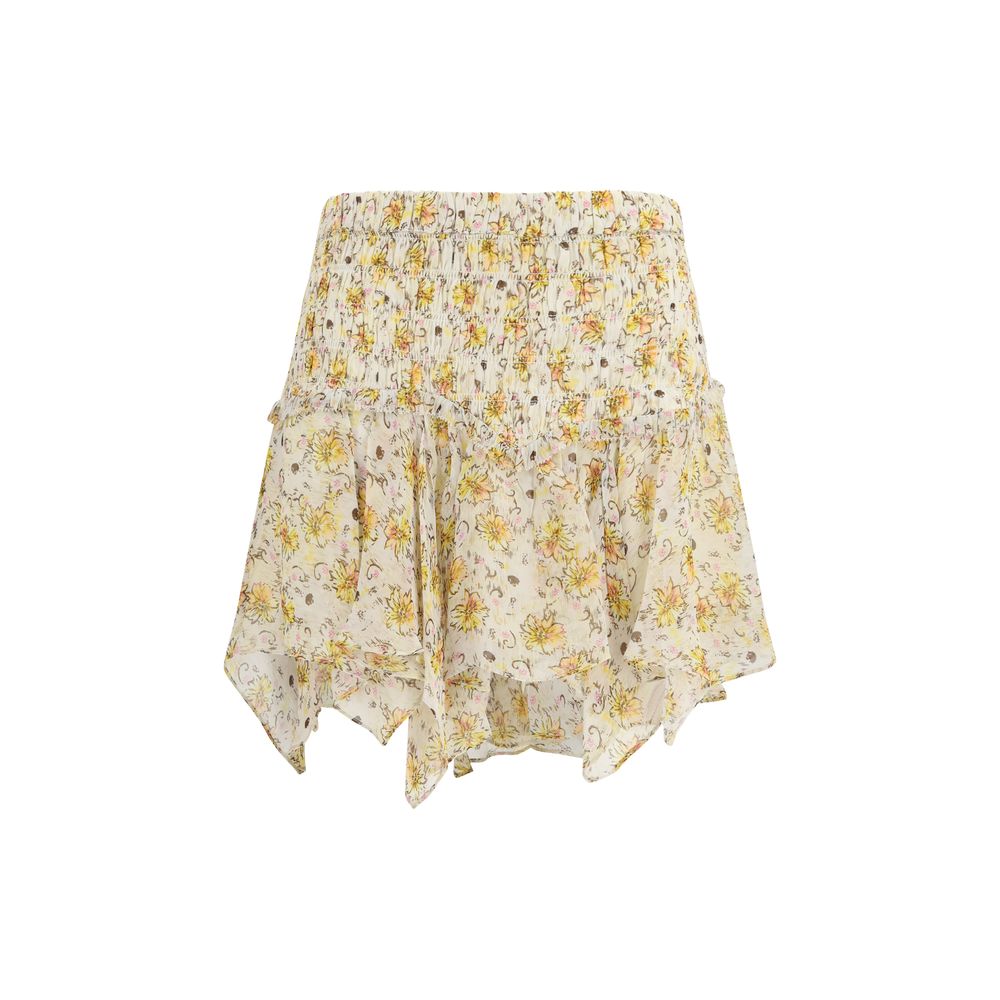 Isabel Marant Étoile Beige Viscose Mini Skirt | Regal Royce