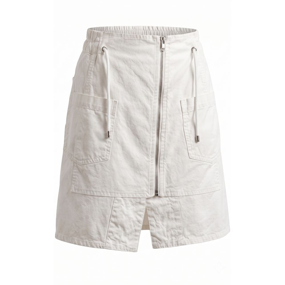 Mr&Mrs Italy White Material Women Skirt | Regal Royce