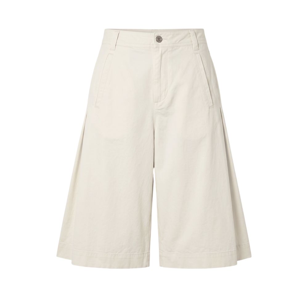 Mr&Mrs Italy White Cotton Women's Shorts | Regal Royce