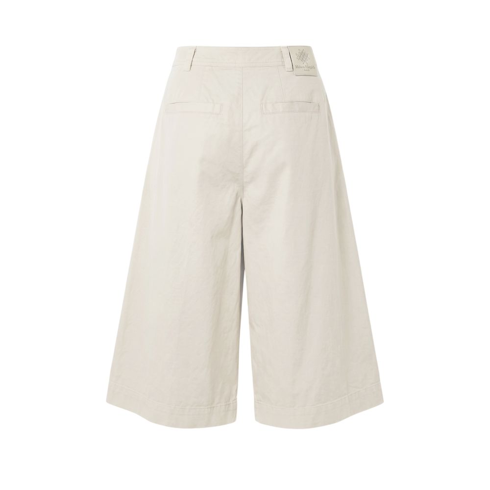 Mr&Mrs Italy White Cotton Women's Shorts | Regal Royce