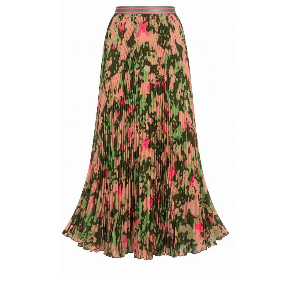 Mr&Mrs Italy Pink Polyester Women Skirt | Regal Royce