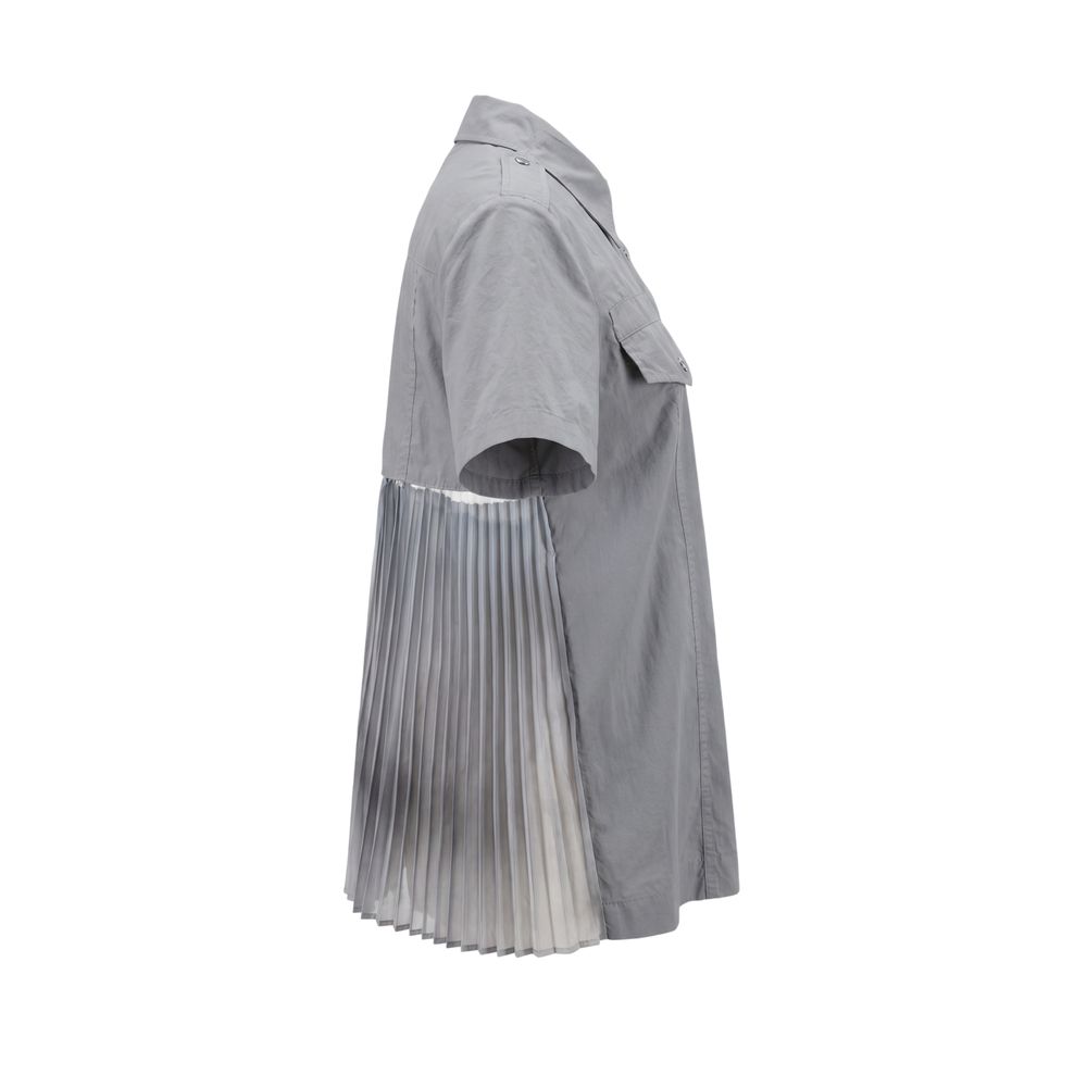 Mr&Mrs Italy Grey Cotton Women Shirt | Regal Royce