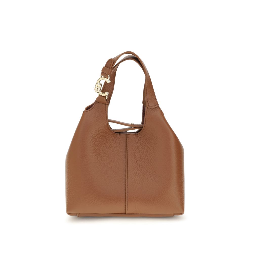 Coccinelle Brown Calf Leather Bos Taurus Shoulder Bag | Regal Royce