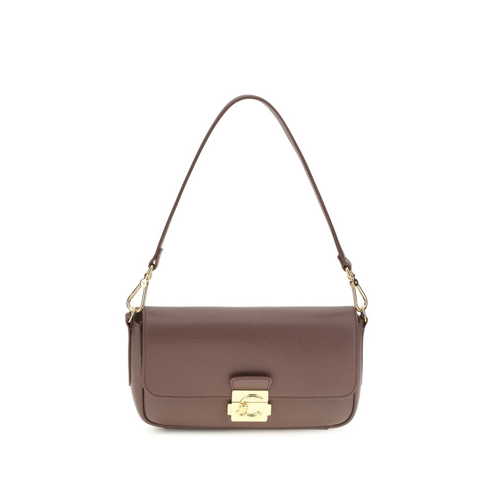 Coccinelle Brown Calf Leather Bos Taurus Shoulder Bag | Regal Royce
