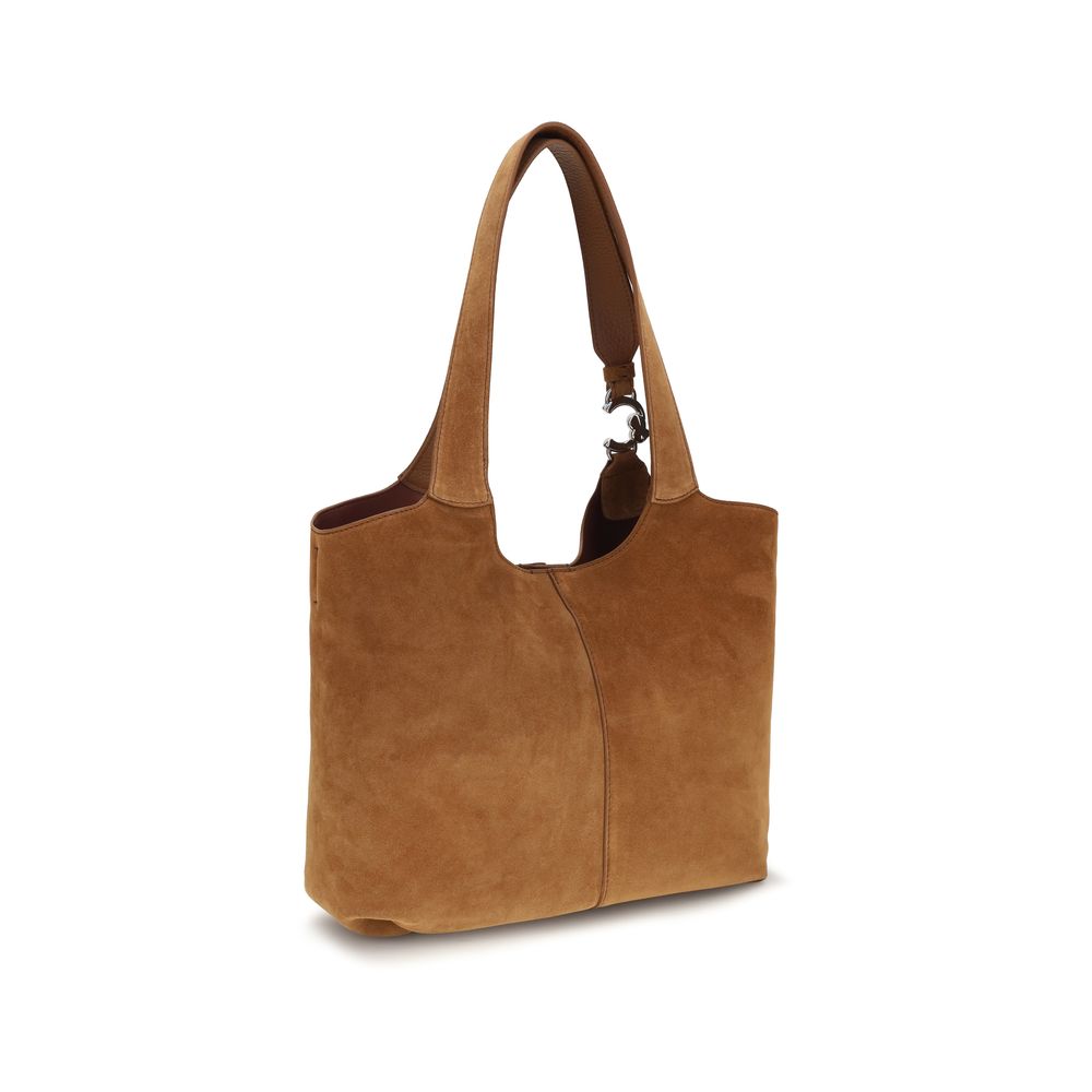 Coccinelle Brown Calf Leather Bos Taurus Shoulder Bag | Regal Royce