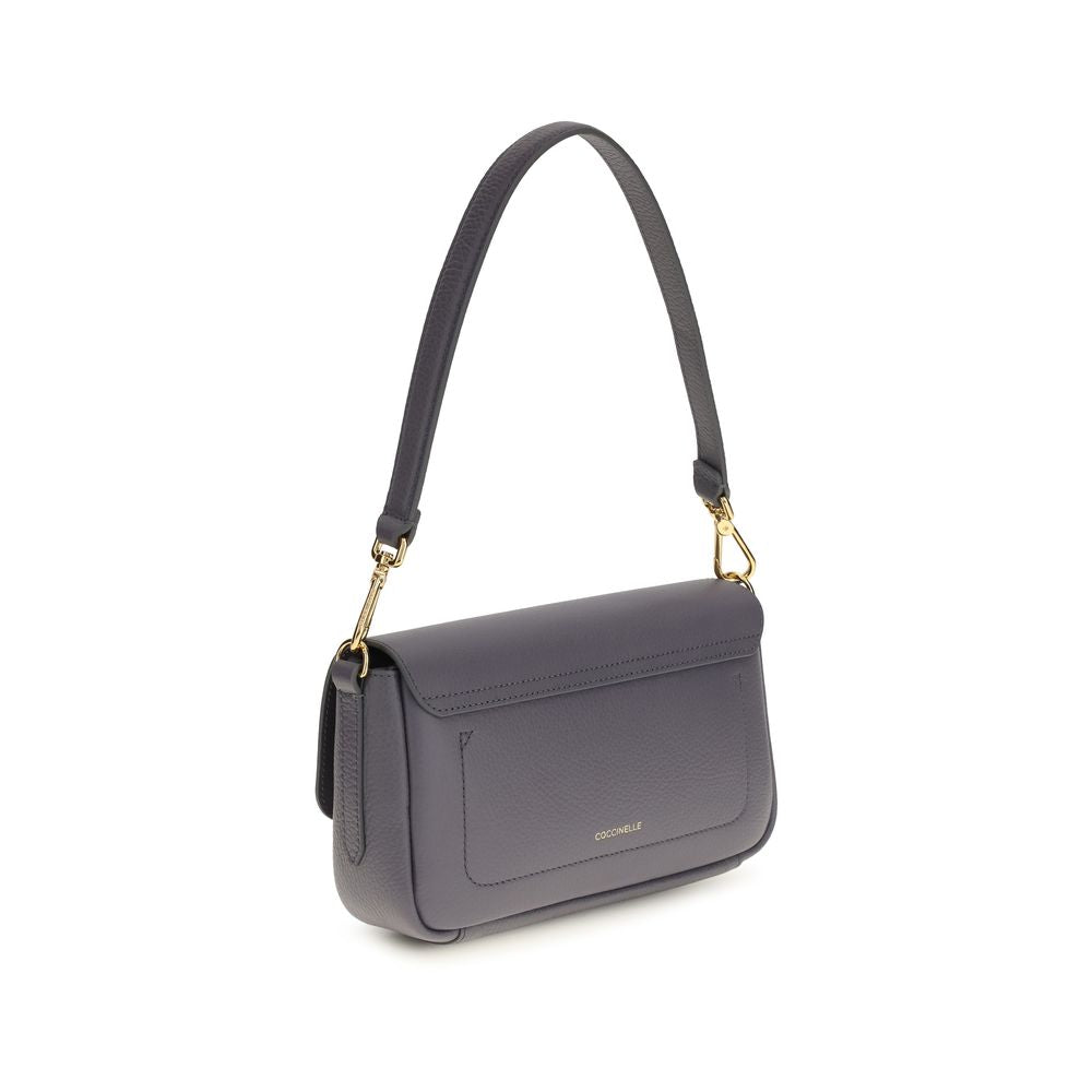 Coccinelle Blue Calf Leather Bos Taurus Shoulder Bag | Regal Royce