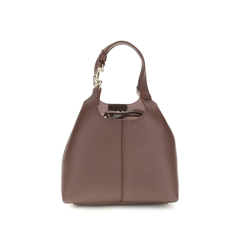 Coccinelle Beige Calf Leather Bos Taurus Shoulder Bag | Regal Royce