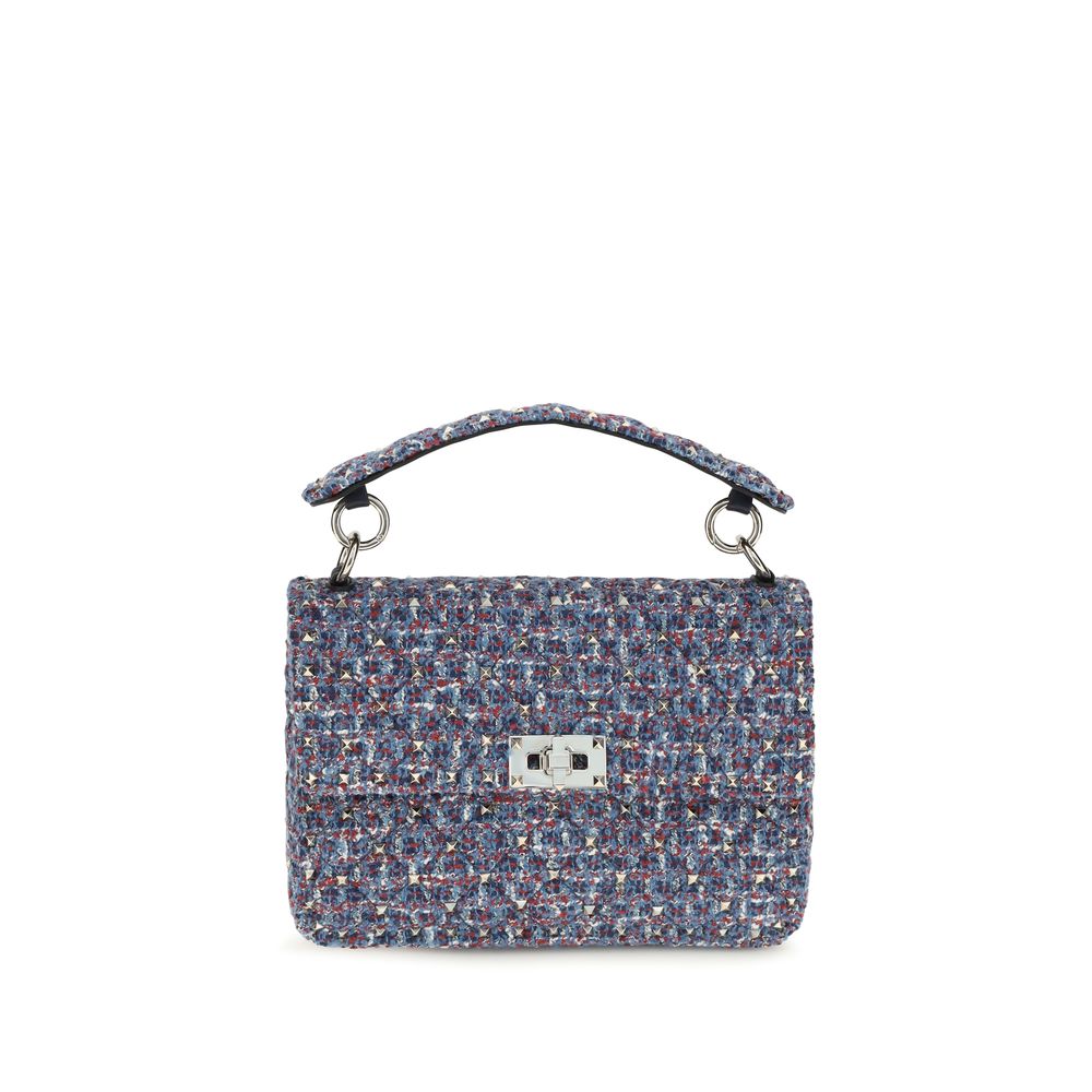 Valentino Garavani Blue Fabric Handbag | Regal Royce