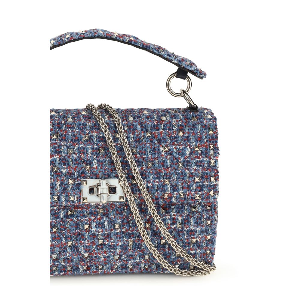 Valentino Garavani Blue Fabric Handbag | Regal Royce