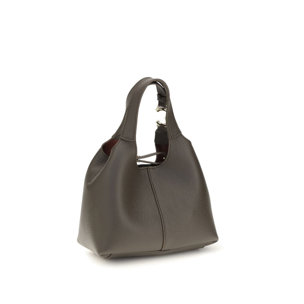 Coccinelle Brown Calf Leather Bos Taurus Shoulder Bag | Regal Royce