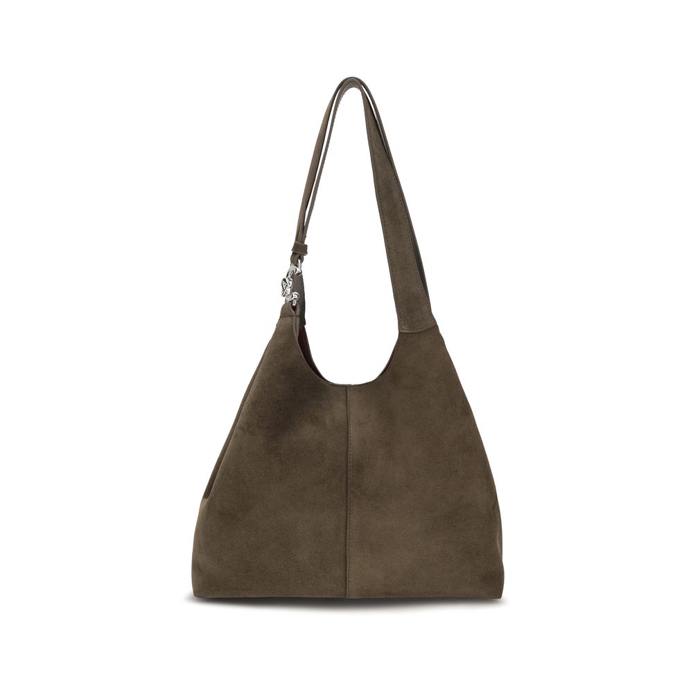 Coccinelle Brown Calf Leather Bos Taurus Shoulder Bag | Regal Royce