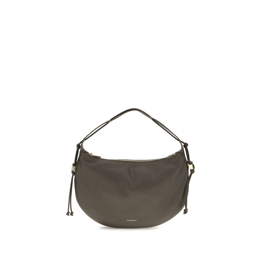 Coccinelle Brown Calf Leather Bos Taurus Shoulder Bag | Regal Royce