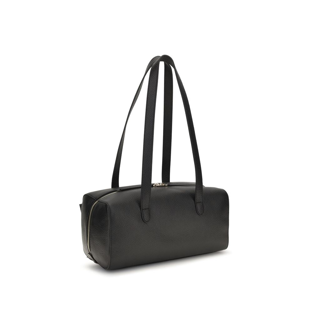 Coccinelle Black Calf Leather Bos Taurus Shoulder Bag | Regal Royce