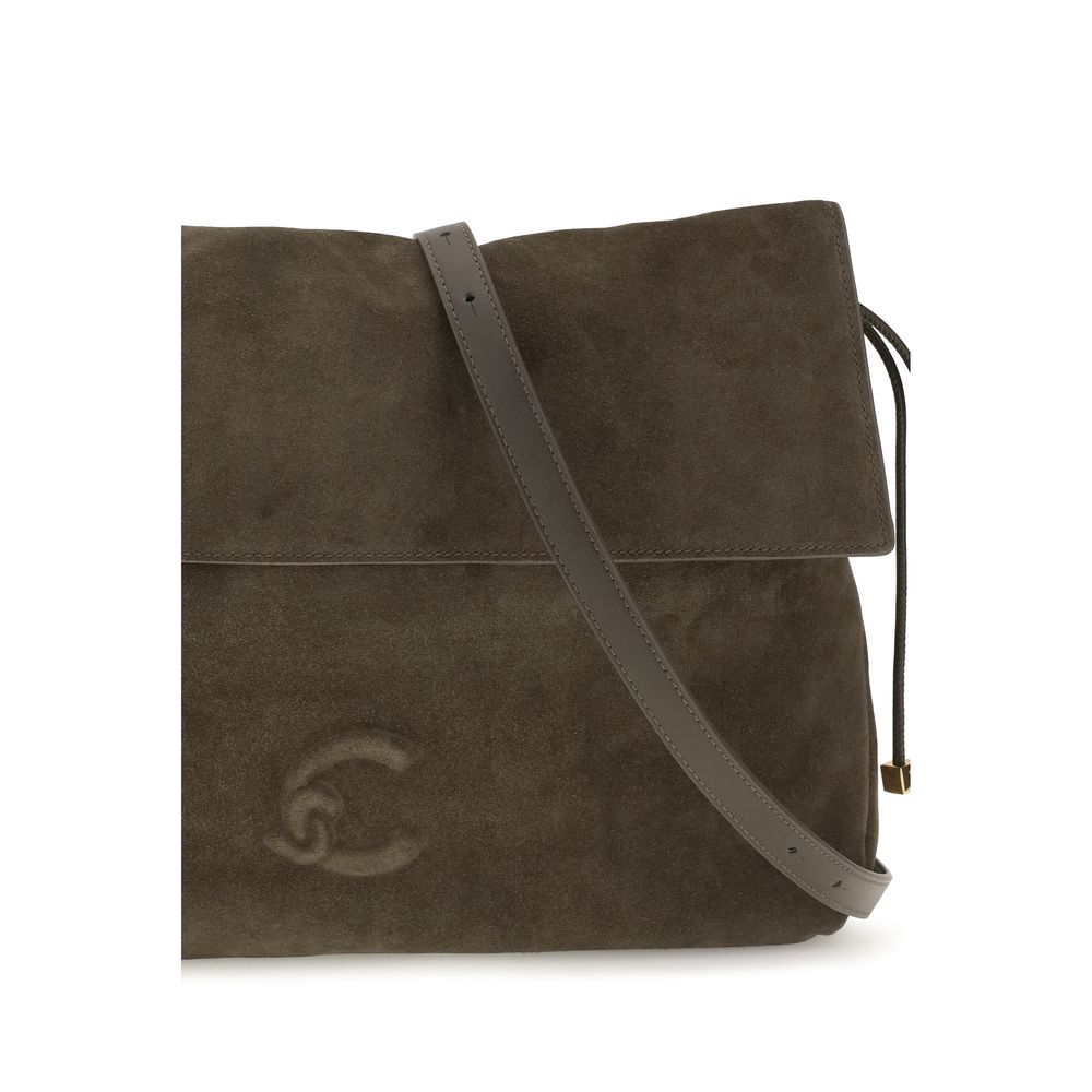Coccinelle Brown Calf Leather Bos Taurus Shoulder Bag | Regal Royce