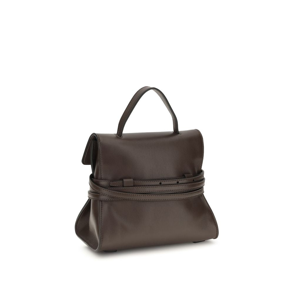 Moschino Brown Goatskin Shoulder Bag | Regal Royce