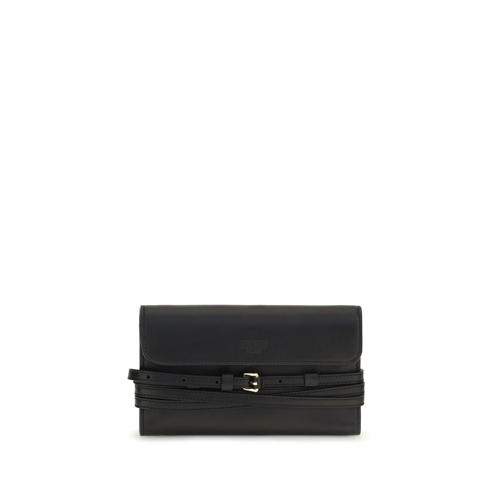 Moschino Black Goatskin Shoulder Bag | Regal Royce