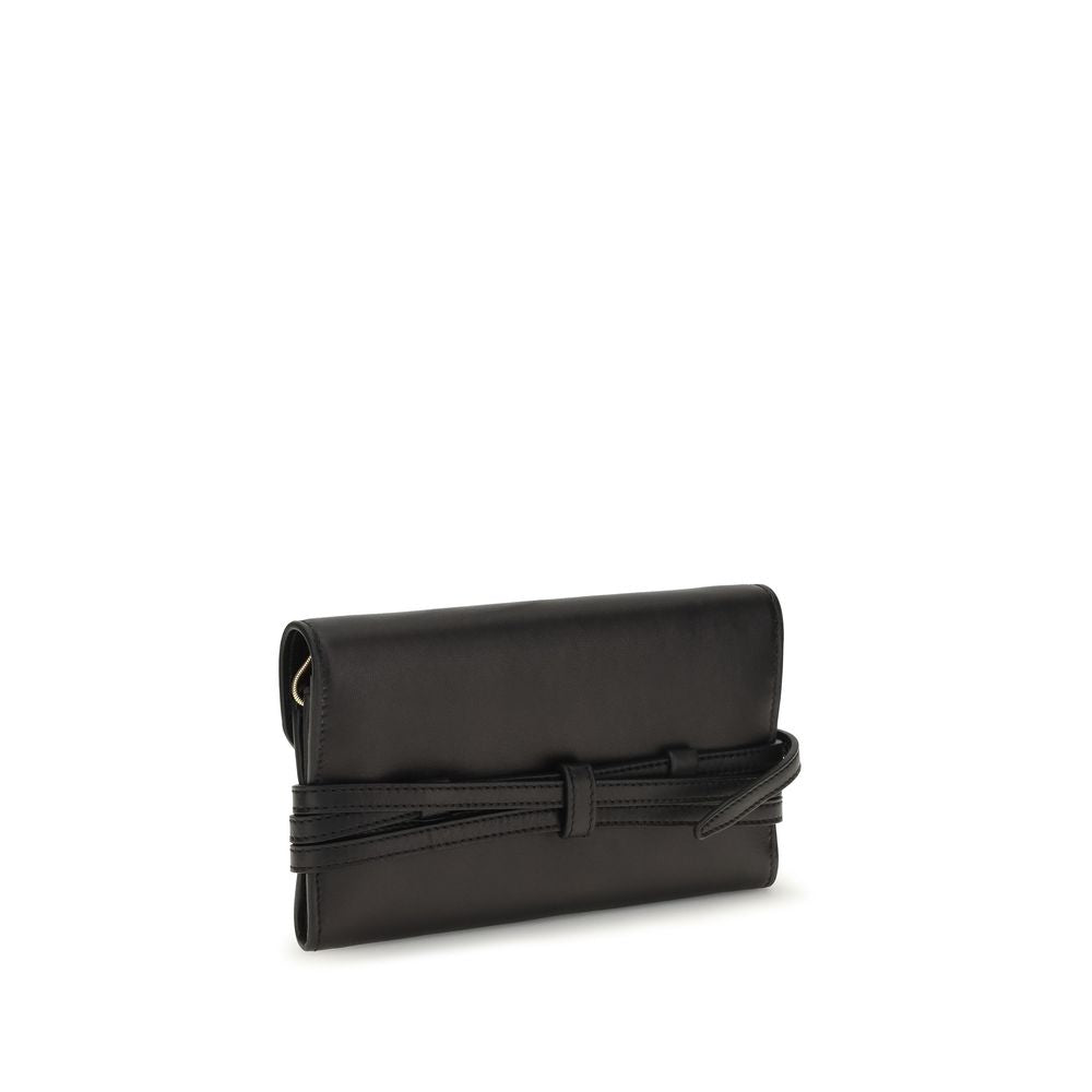 Moschino Black Goatskin Shoulder Bag | Regal Royce