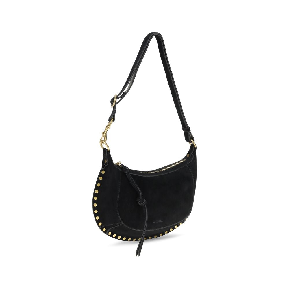 Isabel Marant Black Calf Leather Bos Taurus Shoulder Bag | Regal Royce