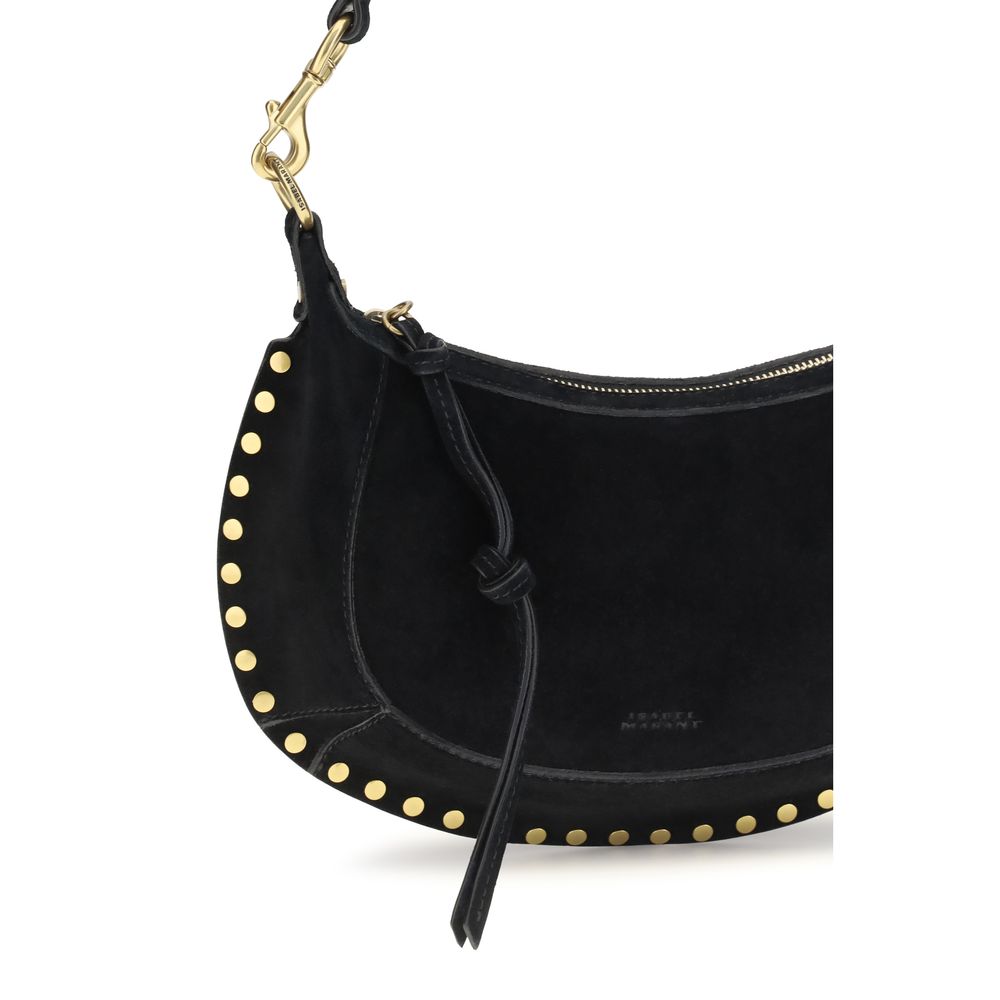 Isabel Marant Black Calf Leather Bos Taurus Shoulder Bag | Regal Royce
