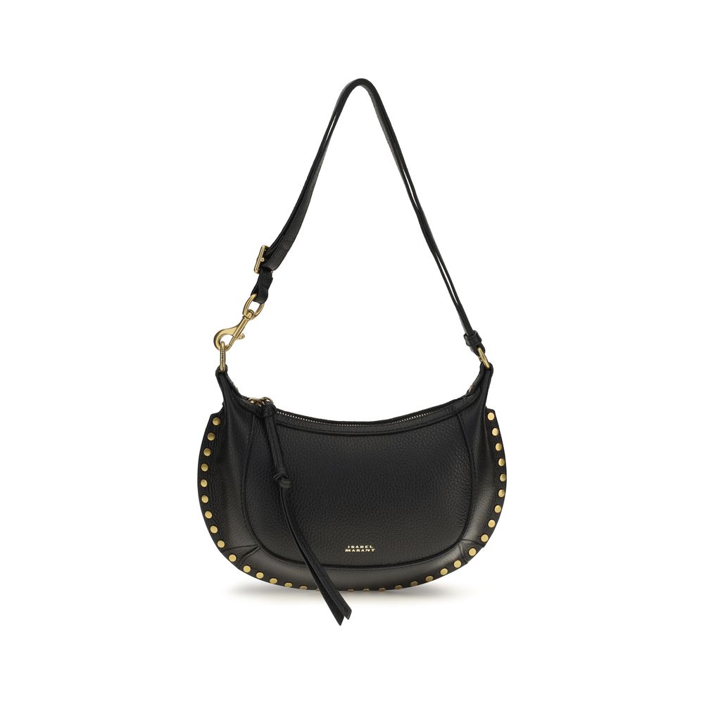 Isabel Marant Black Calf Leather Bos Taurus Shoulder Bag | Regal Royce