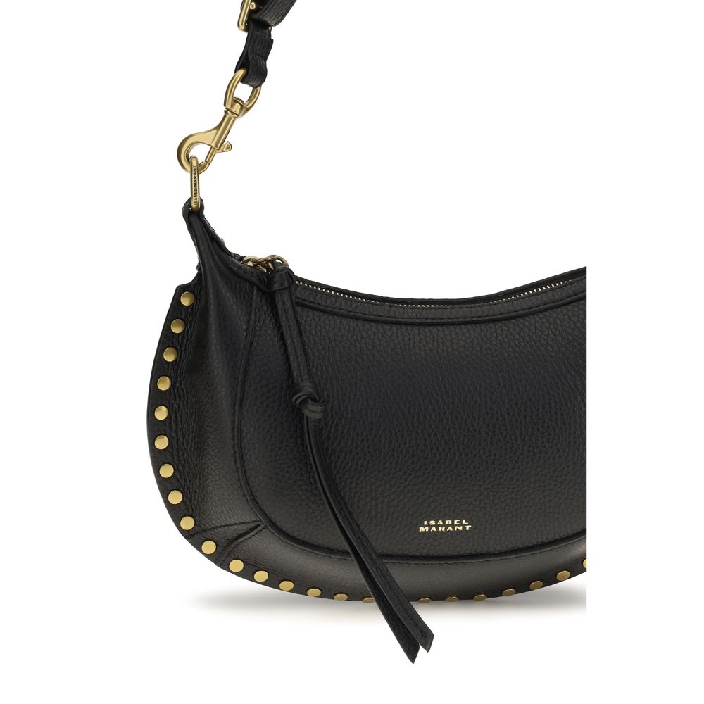 Isabel Marant Black Calf Leather Bos Taurus Shoulder Bag | Regal Royce