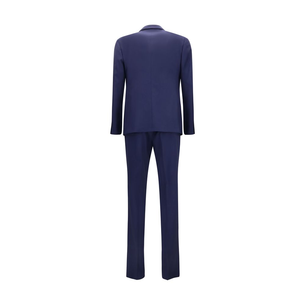 Lardini Blue Wool Oves Aries Two-Piece Suit | Regal Royce