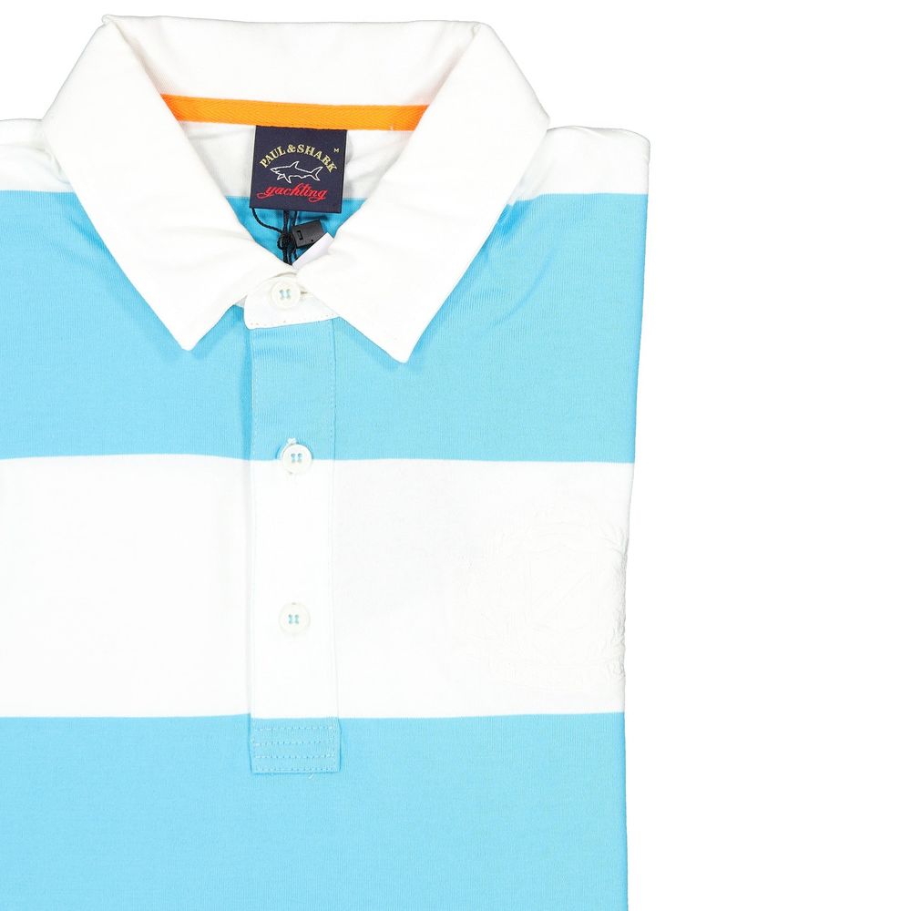 Paul & Shark White Cotton Polo Shirt | Regal Royce
