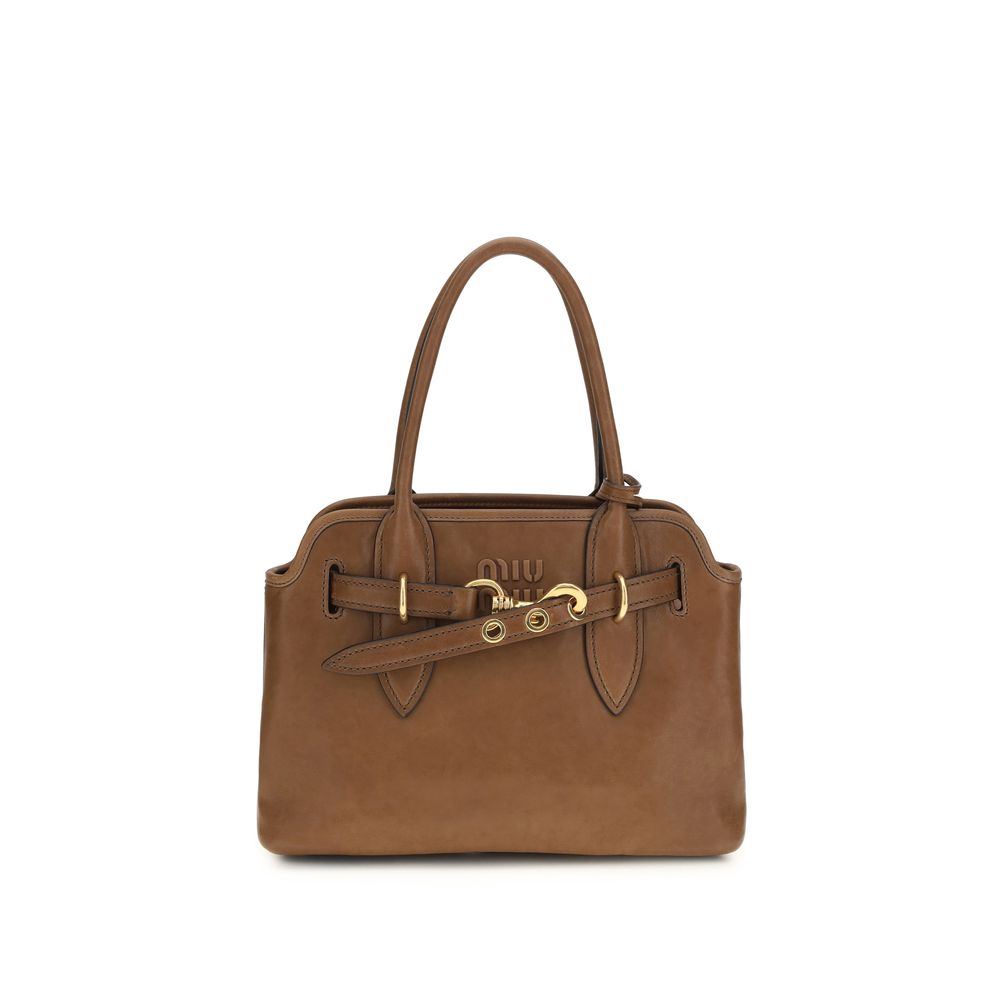 Miu Miu Brown Lamb Ovis Aries Aries Handbag | Regal Royce
