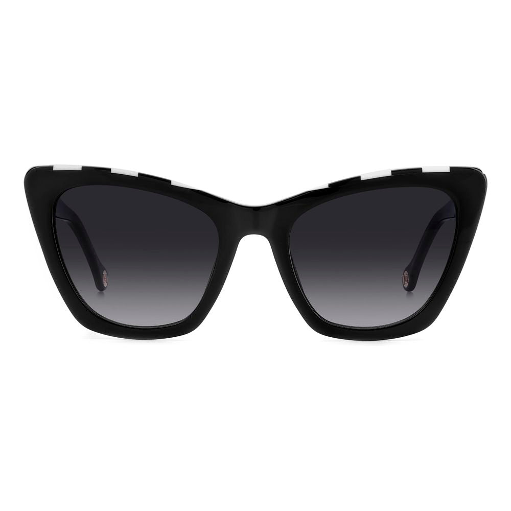 Carolina Herrera Black Acetate Sunglasses | Regal Royce