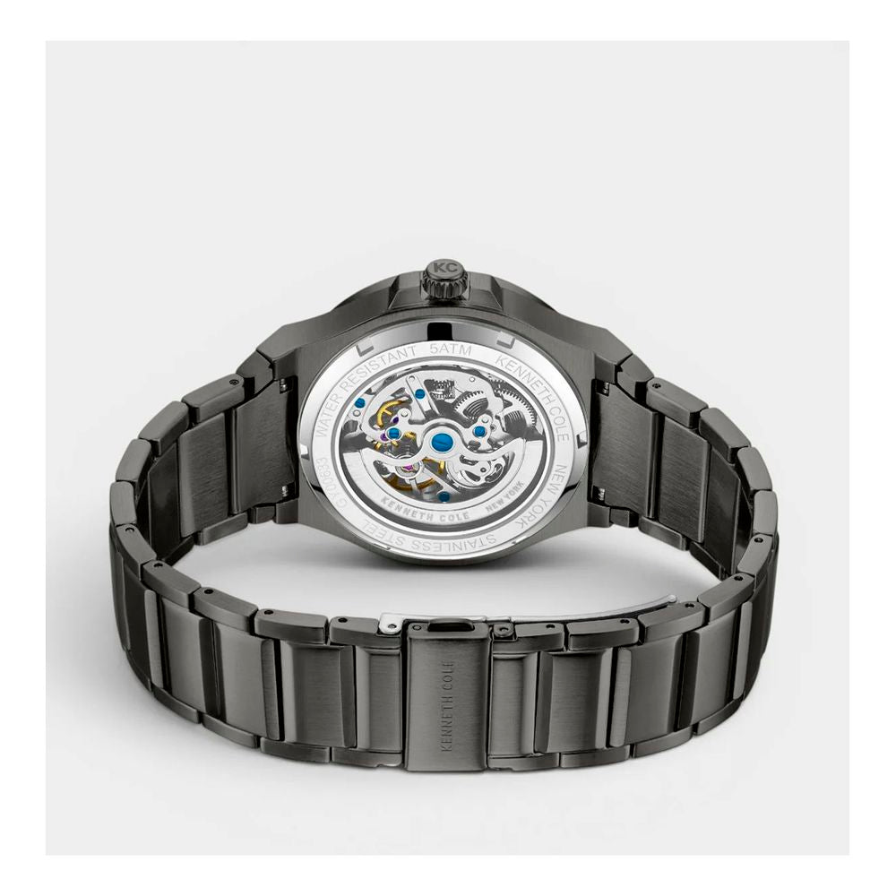 Kenneth Cole Gray Stainless Steel Dress Watch | Regal Royce
