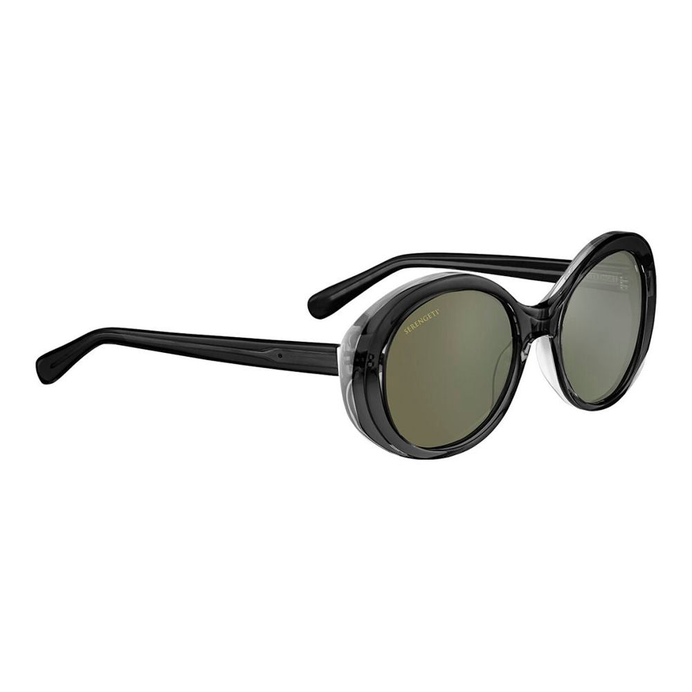 Serengeti Black Plastic Sunglasses | Regal Royce