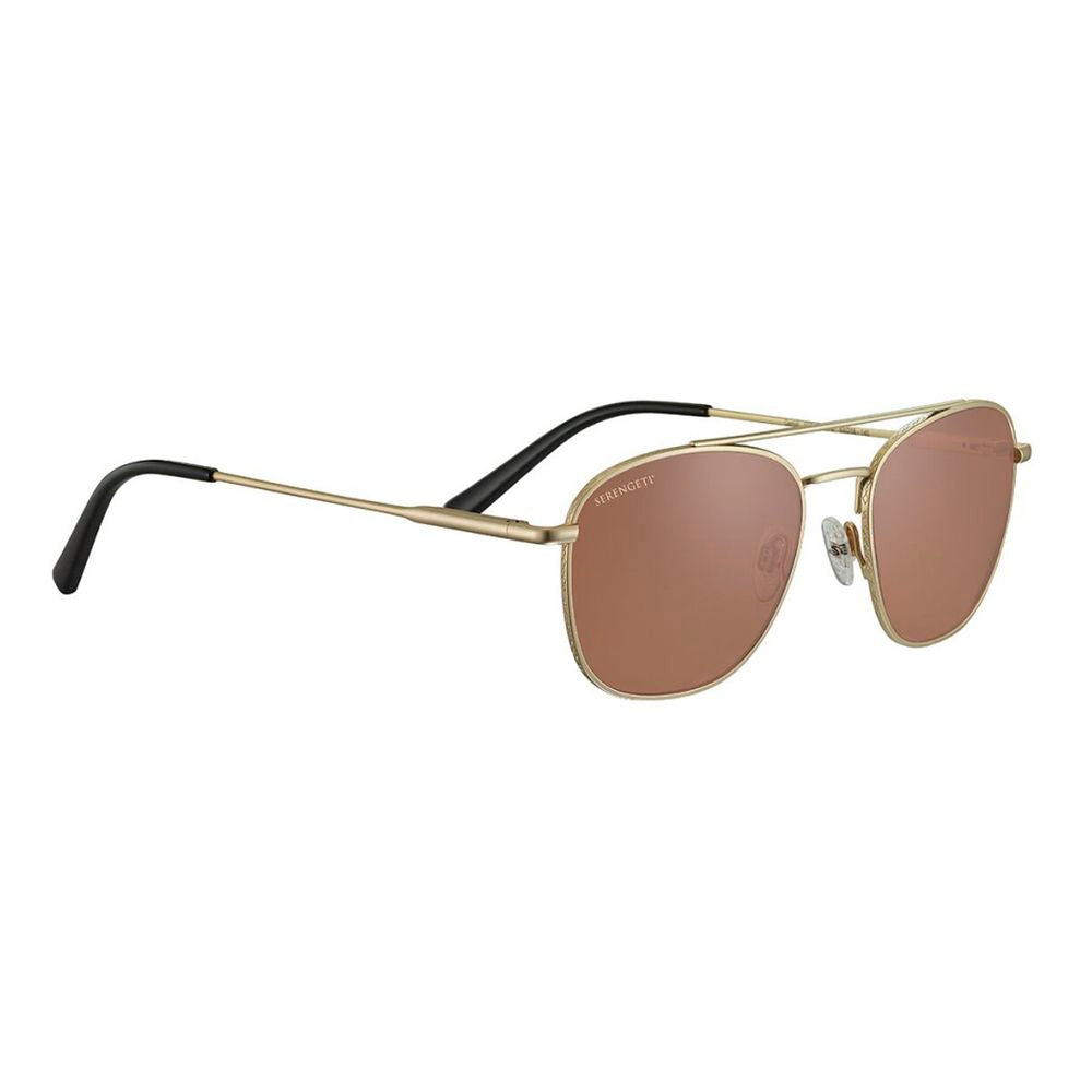 Serengeti Gold Plastic Sunglasses | Regal Royce