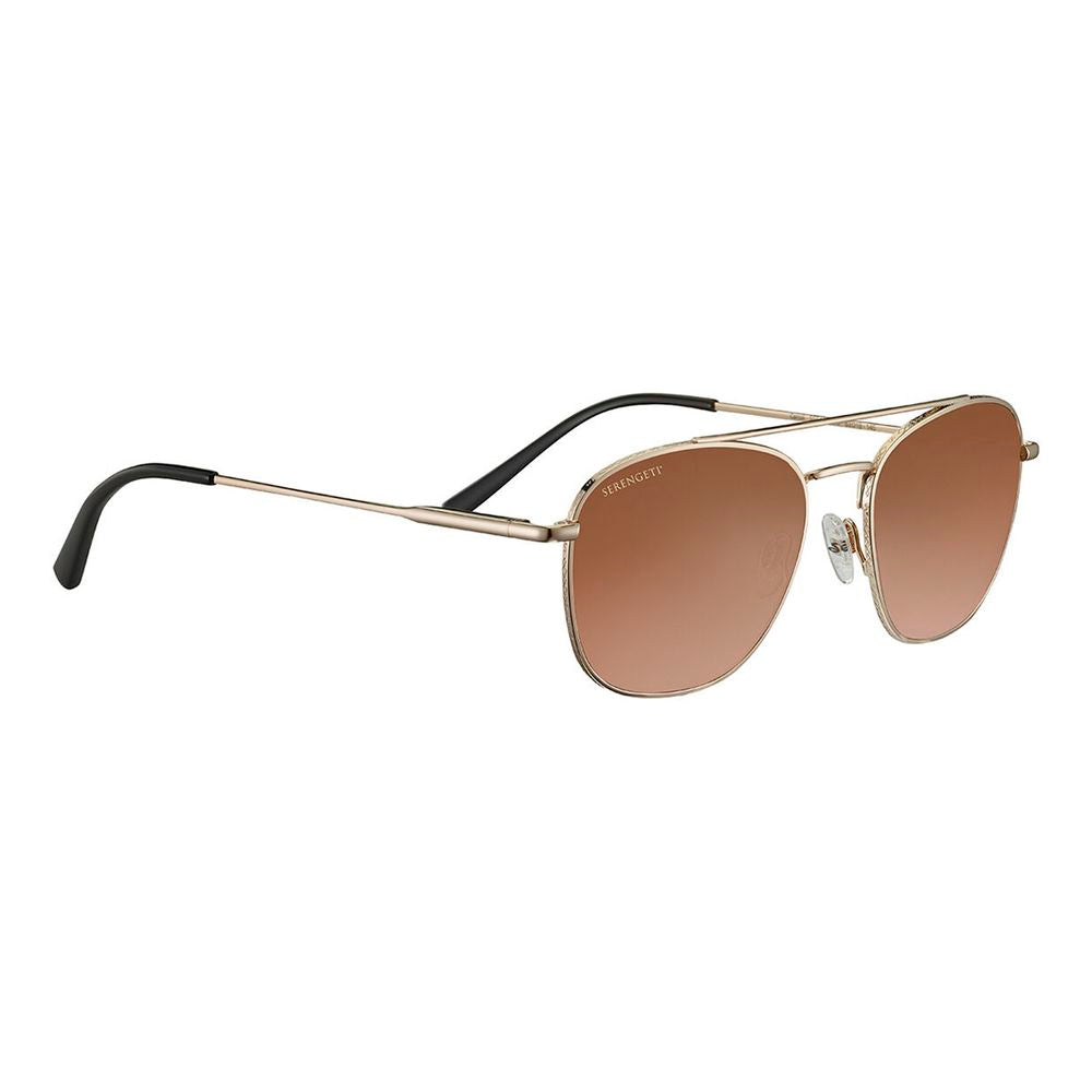 Serengeti Gold Metal Sunglasses | Regal Royce