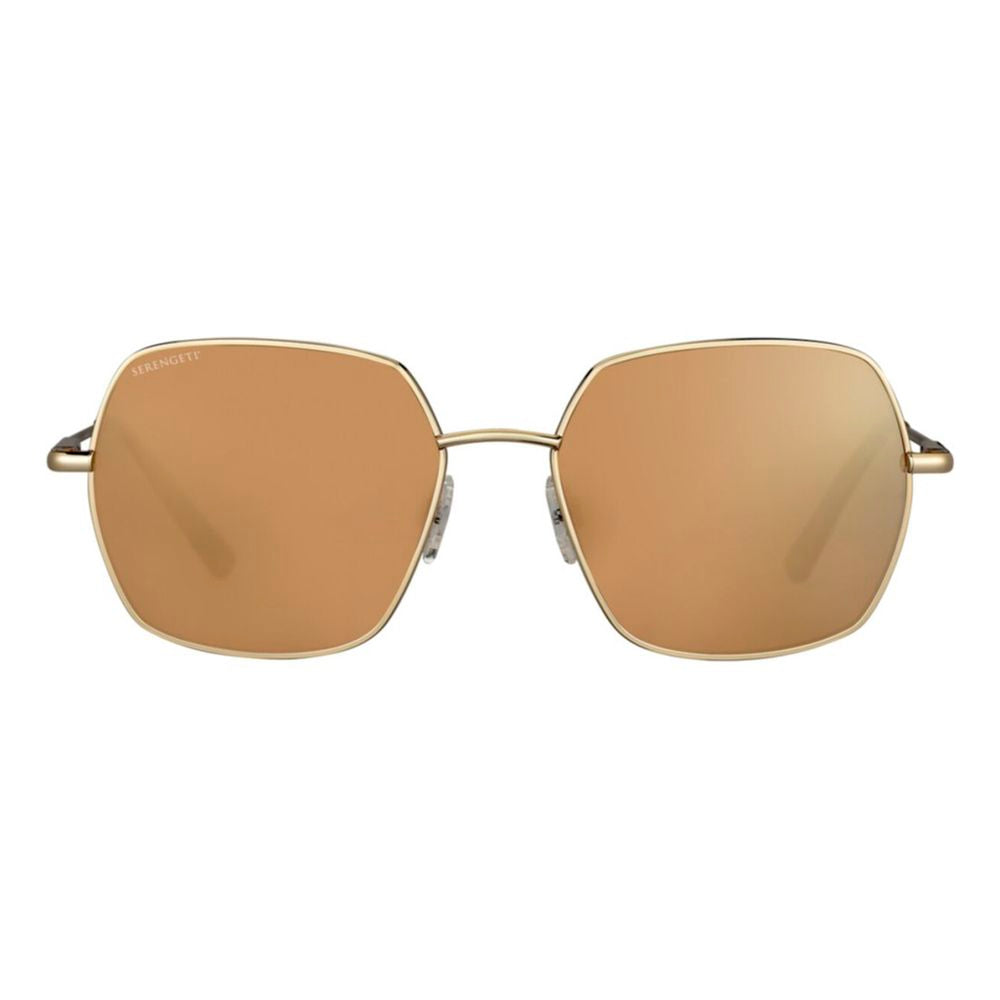 Serengeti Gold Plastic Sunglasses | Regal Royce