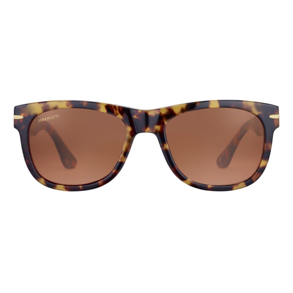 Serengeti Brown Plastic Sunglasses | Regal Royce