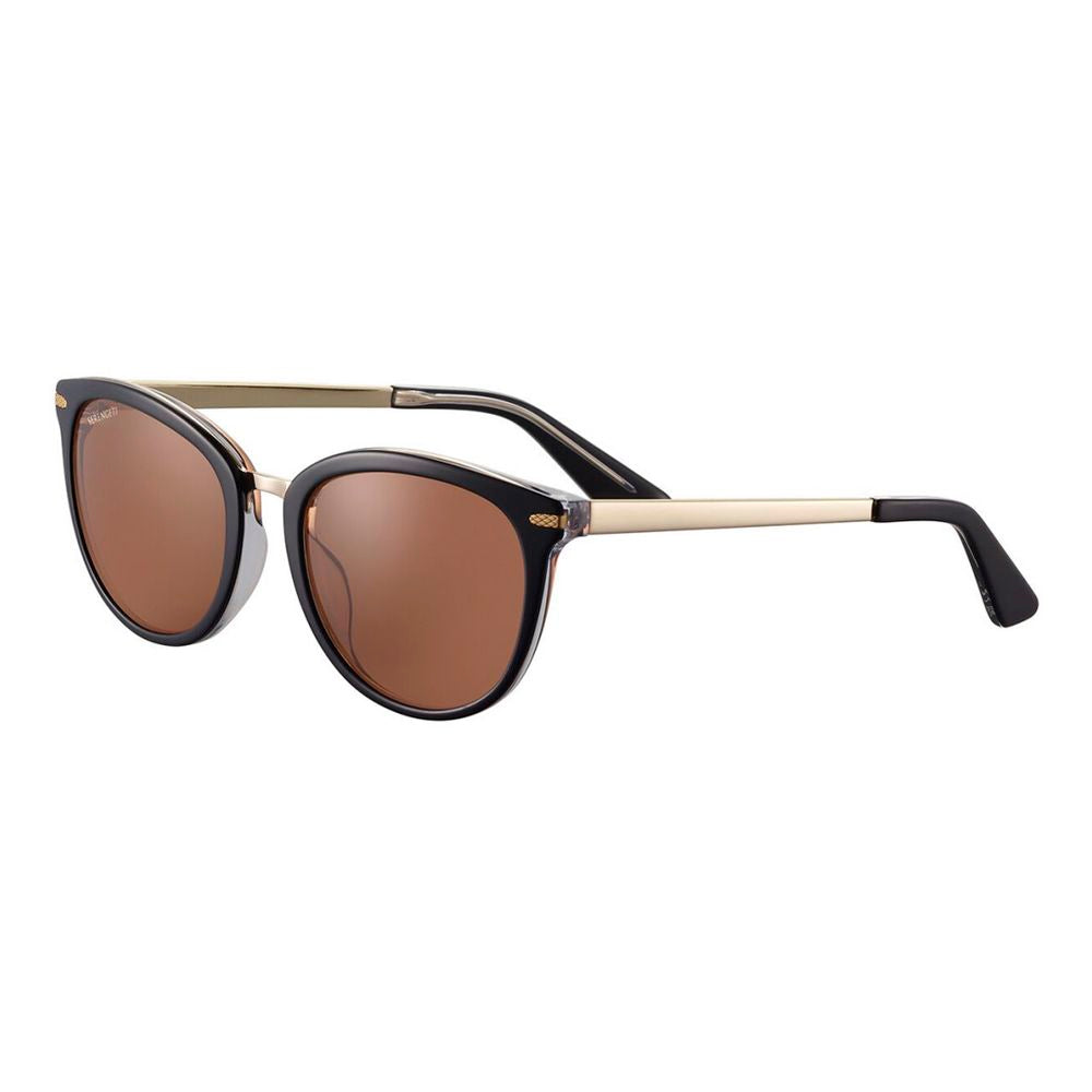 Serengeti Black Plastic Sunglasses | Regal Royce
