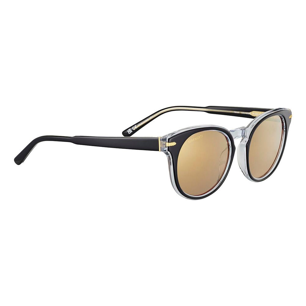 Serengeti Black Resin Sunglasses | Regal Royce