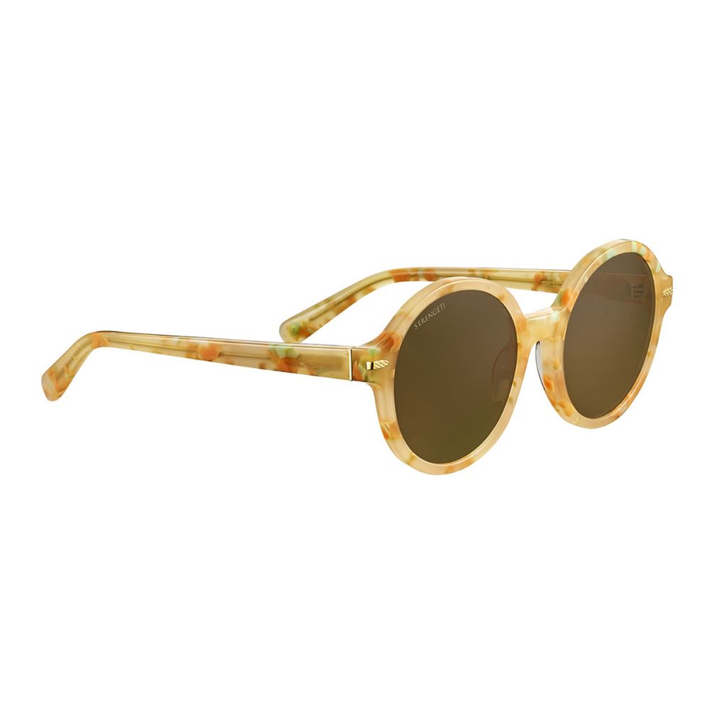 Serengeti Orange Resin Sunglasses | Regal Royce