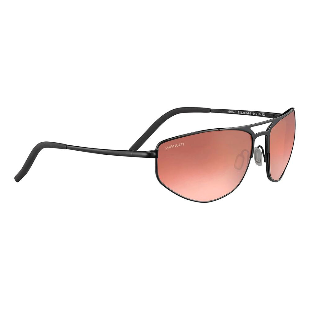 Serengeti Black Metal Sunglasses | Regal Royce