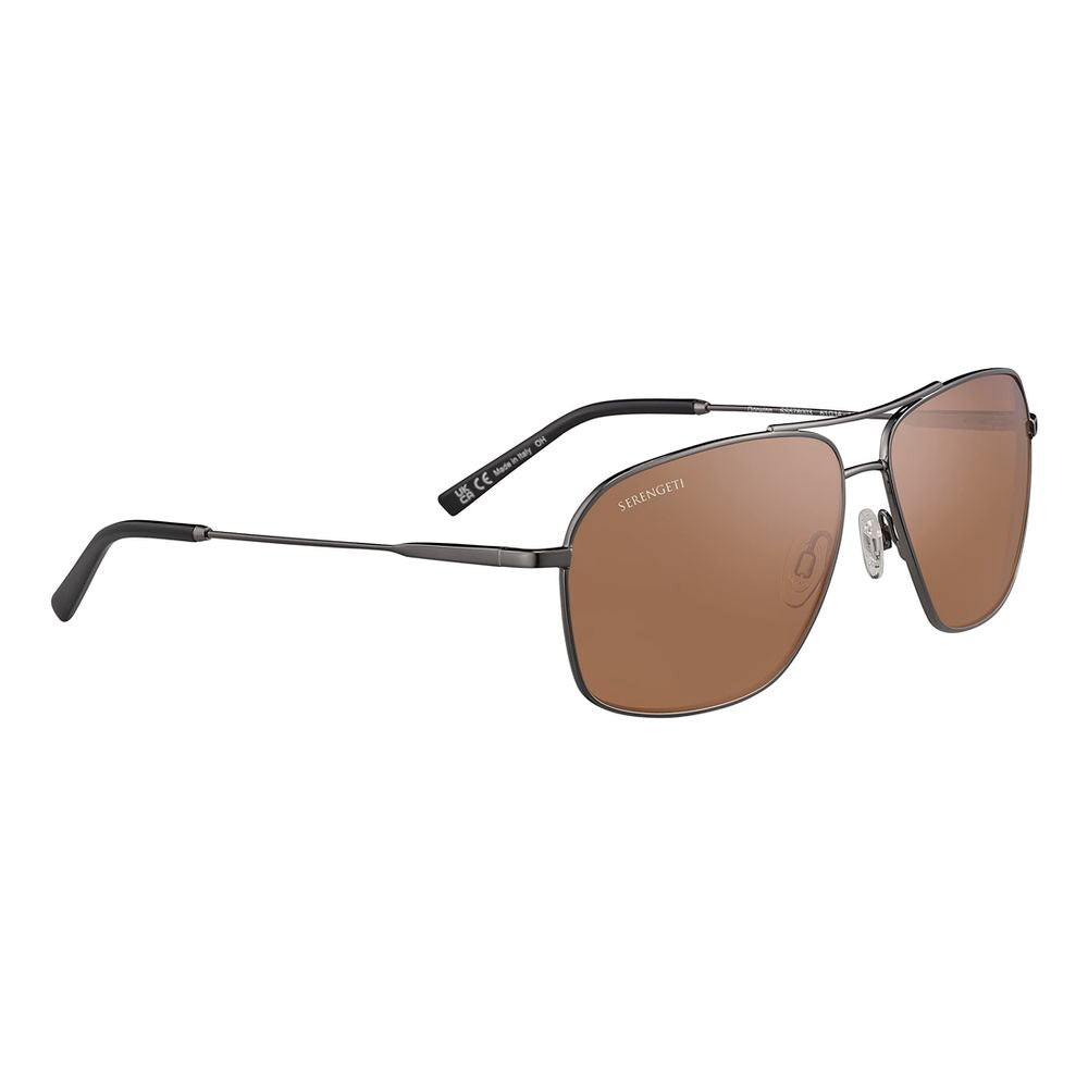 Serengeti Gray Resin Sunglasses | Regal Royce