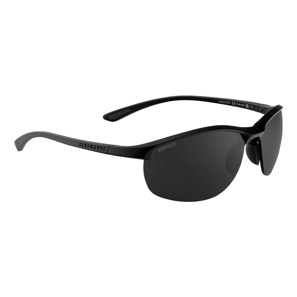 Serengeti Black Nylon Sunglasses | Regal Royce