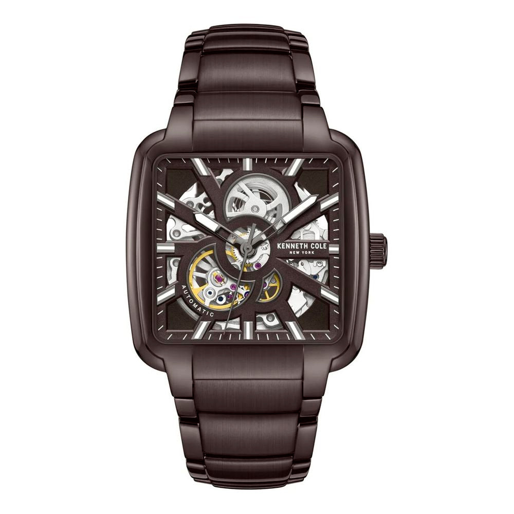Kenneth Cole Brown Stainless Steel Dress Watch | Regal Royce