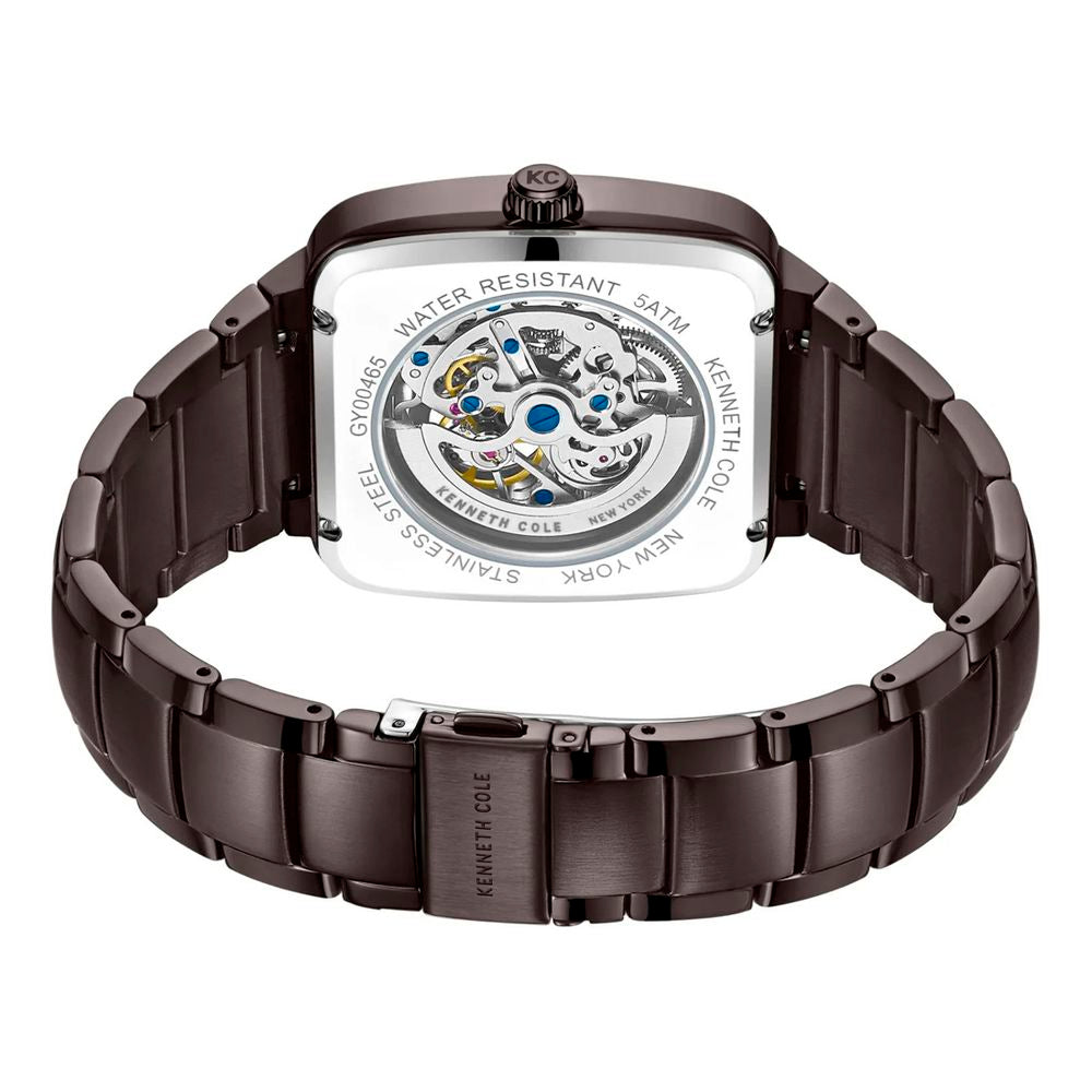 Kenneth Cole Brown Stainless Steel Dress Watch | Regal Royce