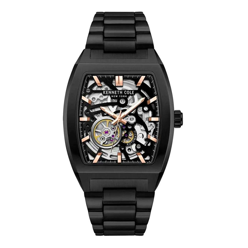 Kenneth Cole Black Stainless Steel Dress Watch | Regal Royce
