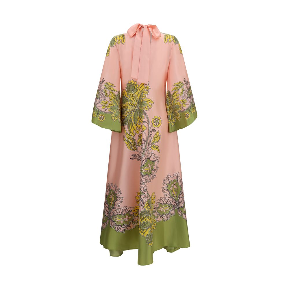 La Double J Multicolor Silk Casual Dress | Regal Royce