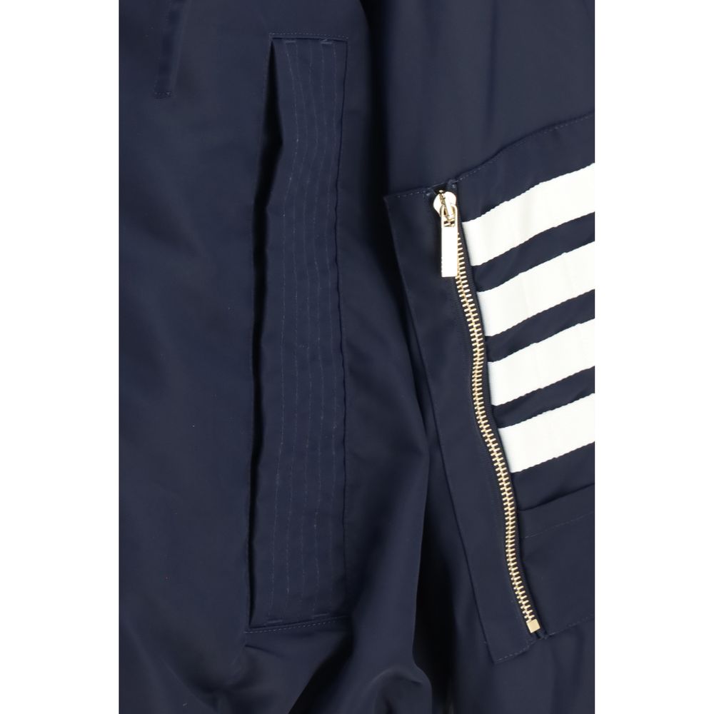 Thom Browne Black Cotton Shell Jacket | Regal Royce