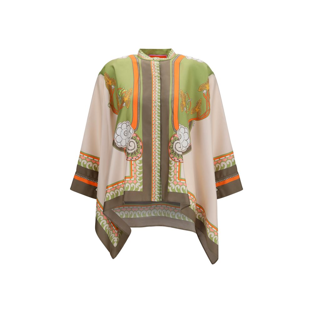 La Double J Multicolor Silk Shirt | Regal Royce