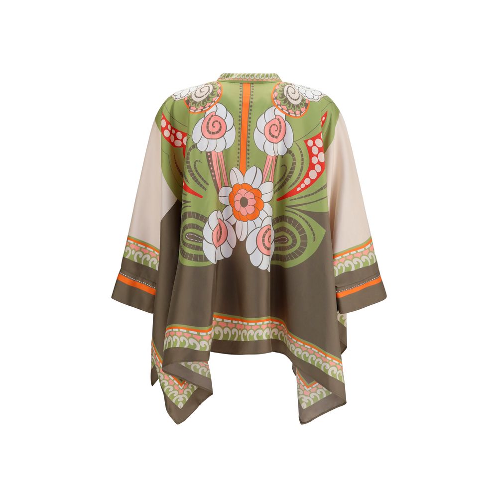 La Double J Multicolor Silk Shirt | Regal Royce
