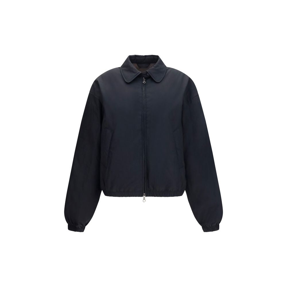 Our Legacy Black Cotton Full-Length Jacket | Regal Royce