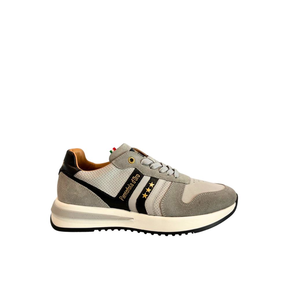 Pantofola D'Oro Grey Suede Men Sneaker | Regal Royce
